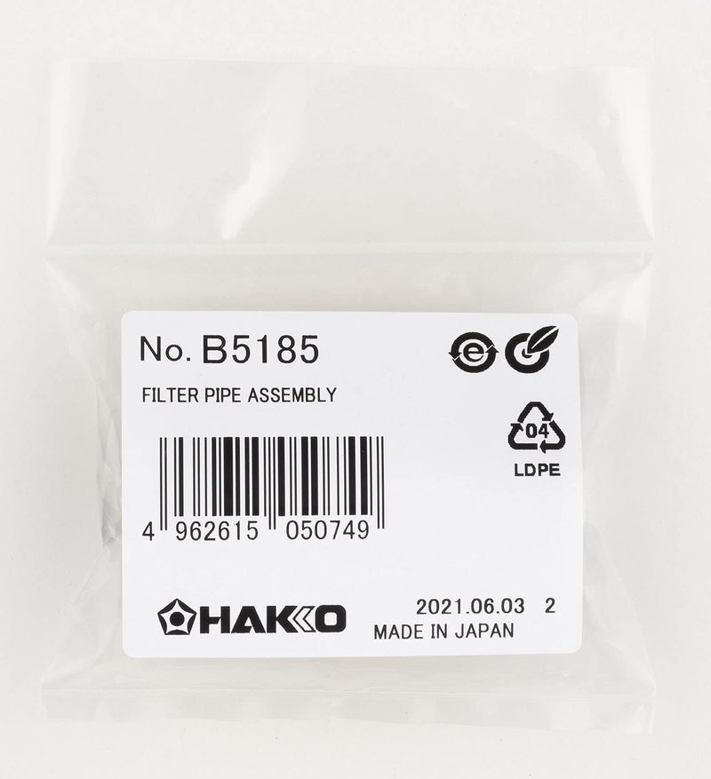 HAKKO B5185 Filter pipe replacement part Set (For FR-301 FR-410 FR-701 FR-702) - Image 2